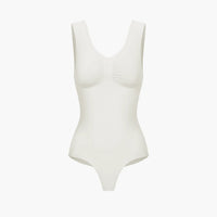 Tanktop shapewear bodysuit met string