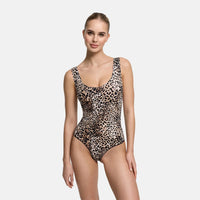 Tanktop shapewear bodysuit met string