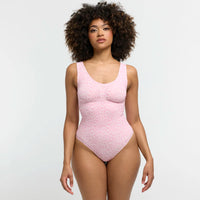 Tanktop shapewear bodysuit met string