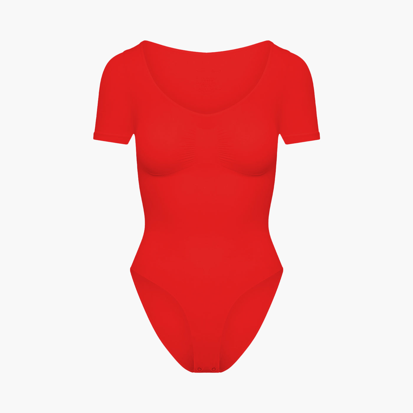 Shapewear bodysuit met korte mouw en slip