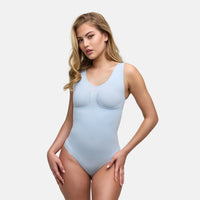 Tanktop shapewear bodysuit met string