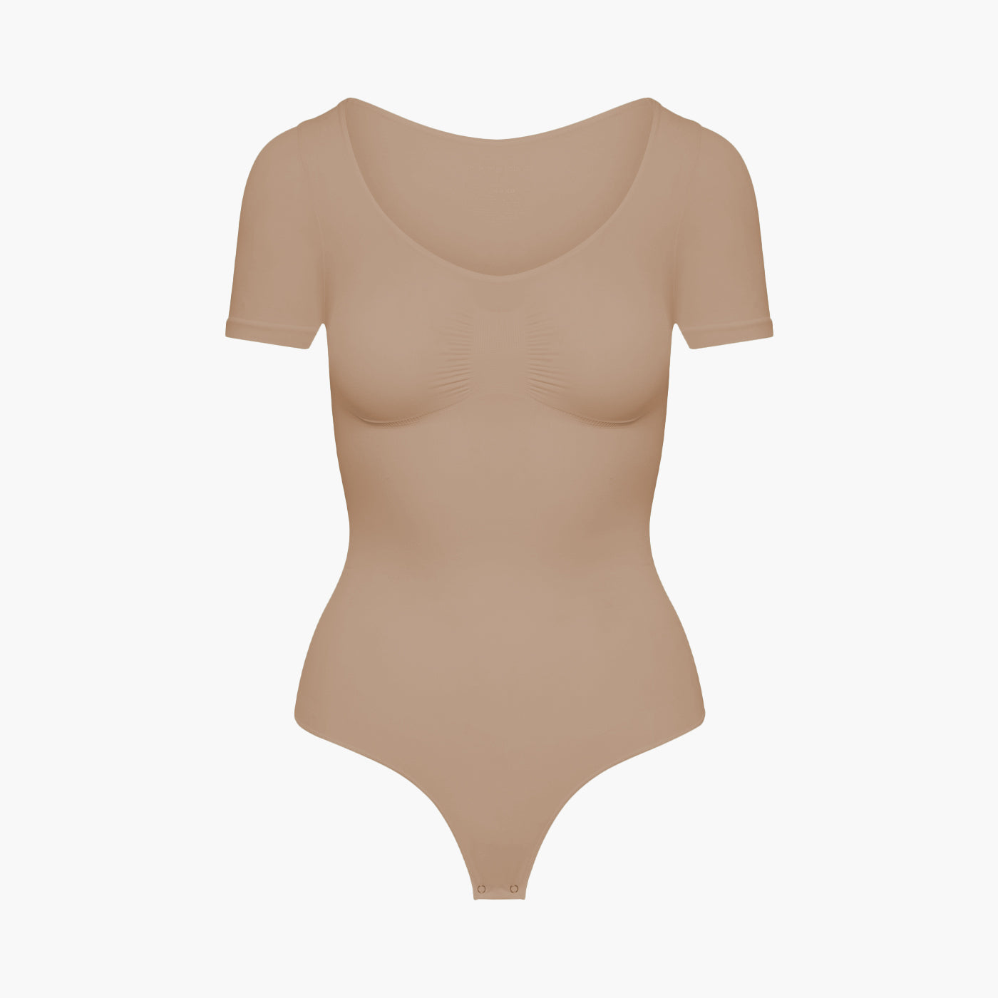 Shapewear bodysuit met korte mouw en slip