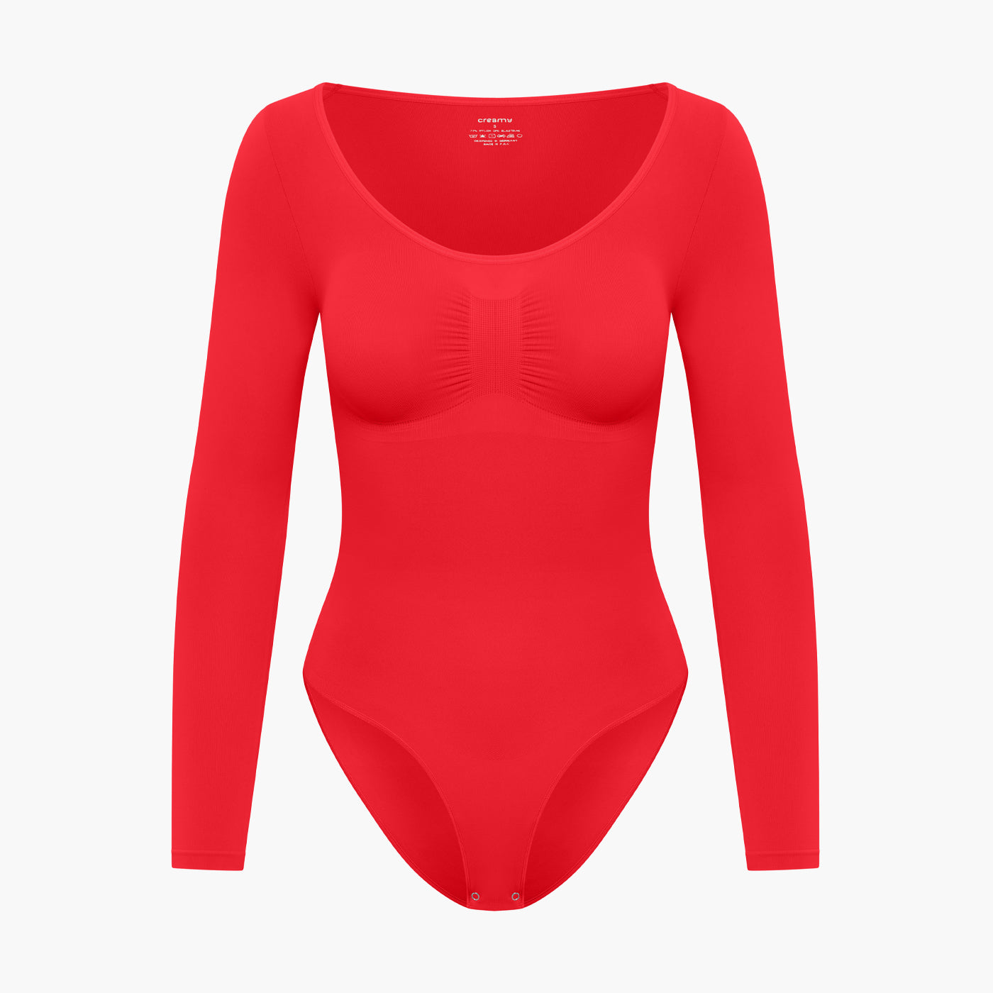 Shapewear bodysuit met lange mouw en slip