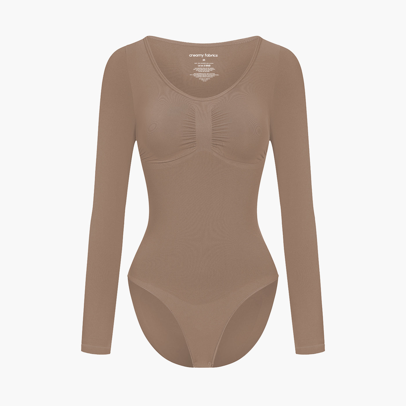 Shapewear bodysuit met lange mouw en slip
