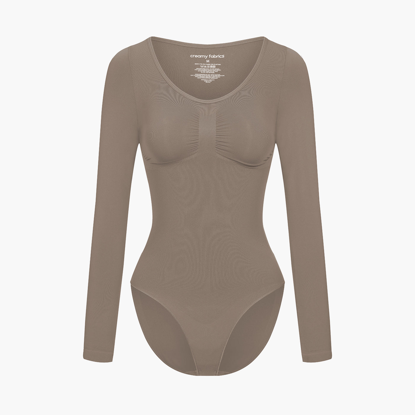 Shapewear bodysuit met lange mouw en slip