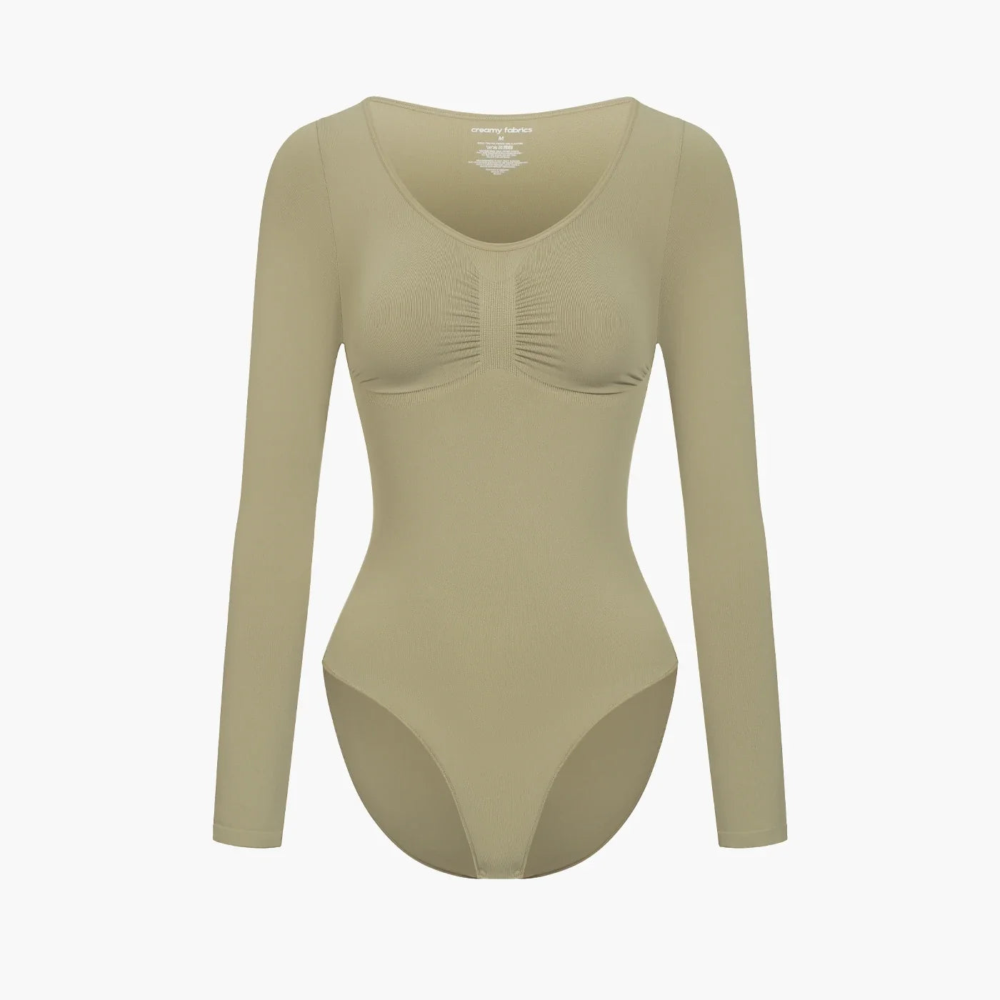 Shapewear bodysuit met lange mouw en slip