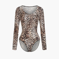 Shapewear bodysuit met lange mouw en slip