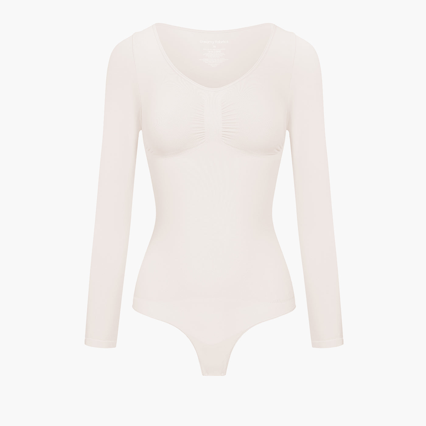 Shapewear bodysuit met lange mouw en string