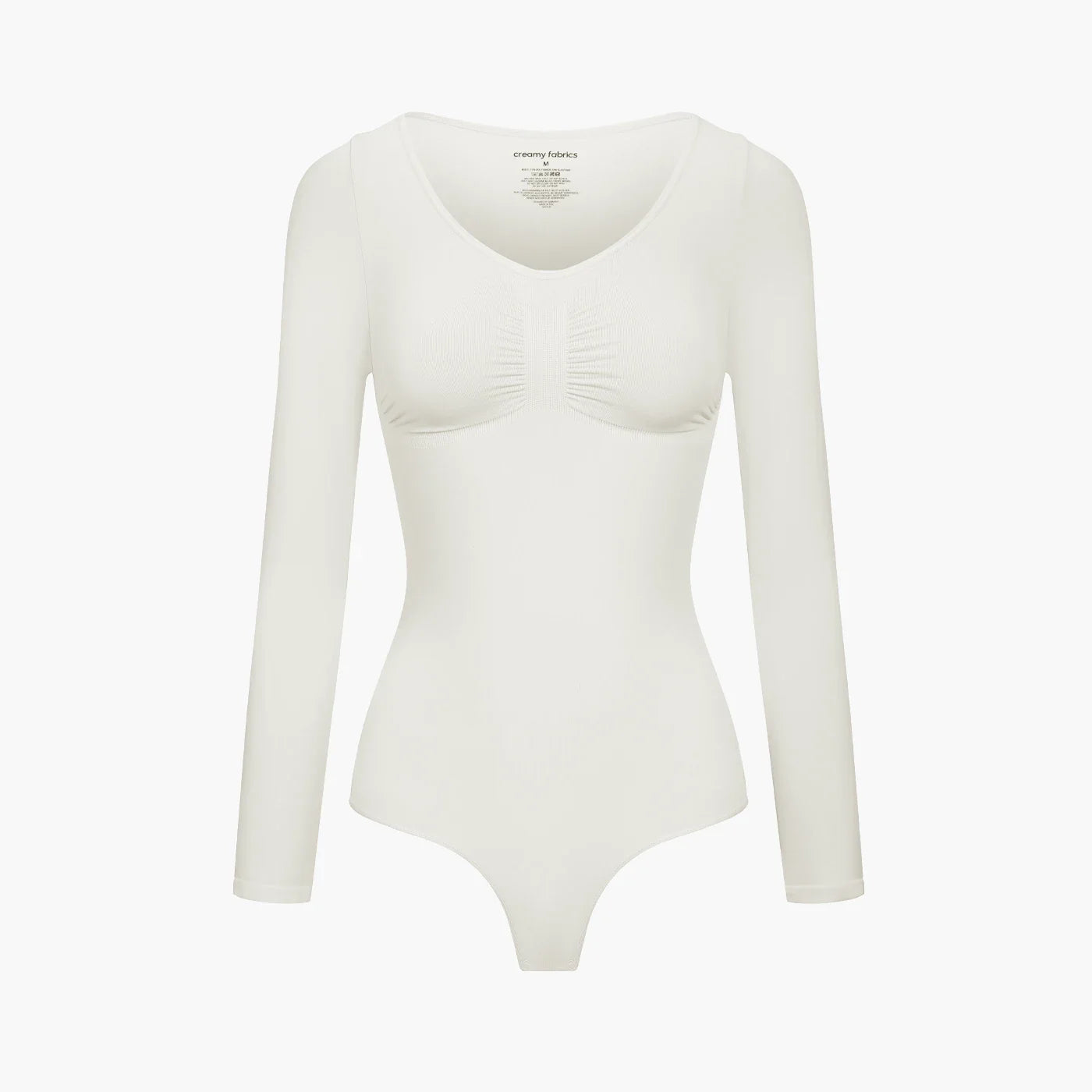 Shapewear bodysuit met lange mouw en string