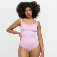 Kanten shapewear bodysuit met slip