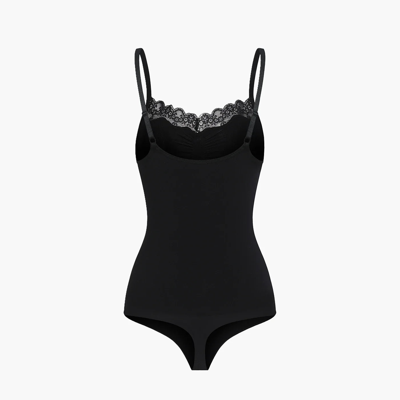 Kanten shapewear bodysuit met string