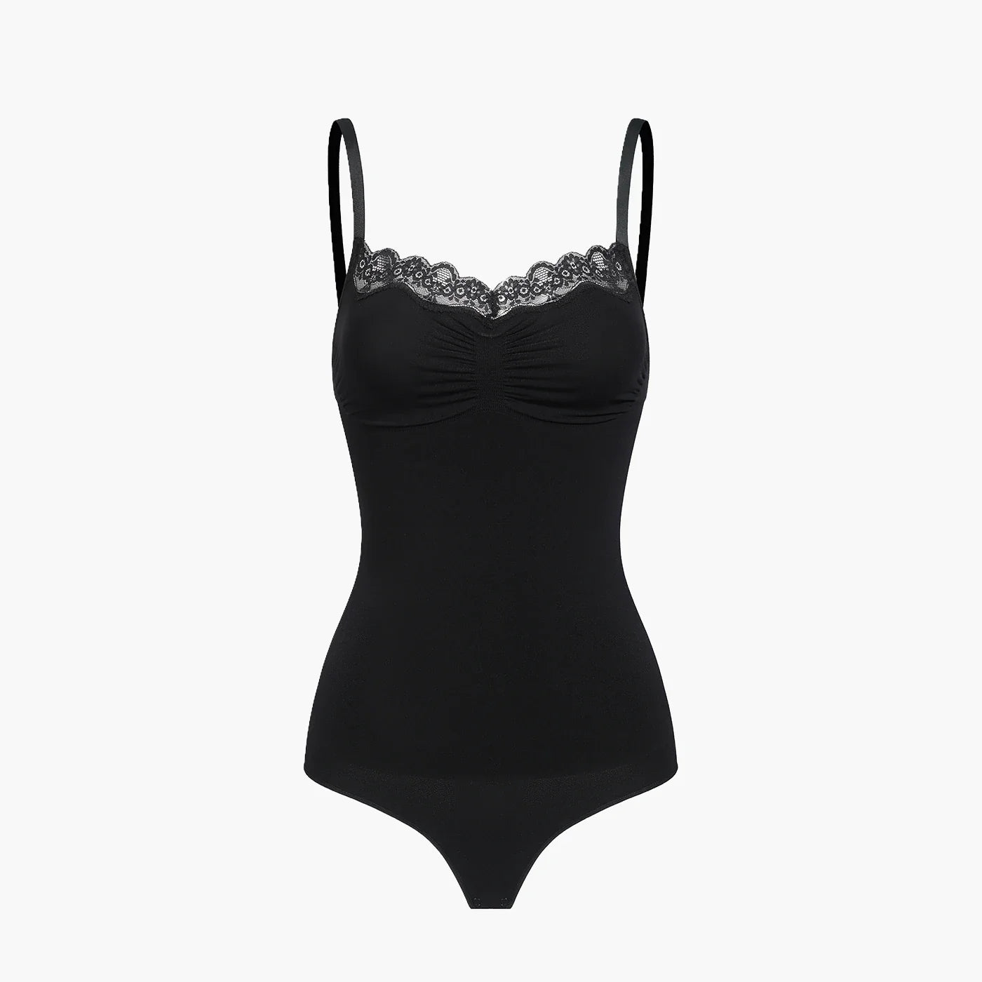 Kanten shapewear bodysuit met string