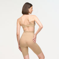 Naadloze high waist shaping short