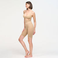 Naadloze high waist shaping short