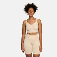 Naadloze high waist shaping short