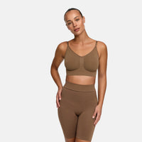 Naadloze high waist shaping short