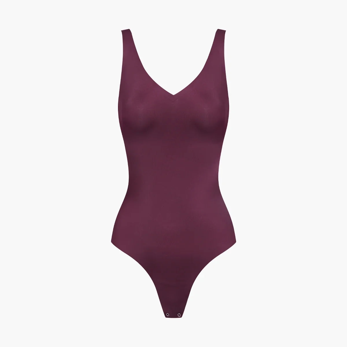 Glanzende shaping bodysuit met string