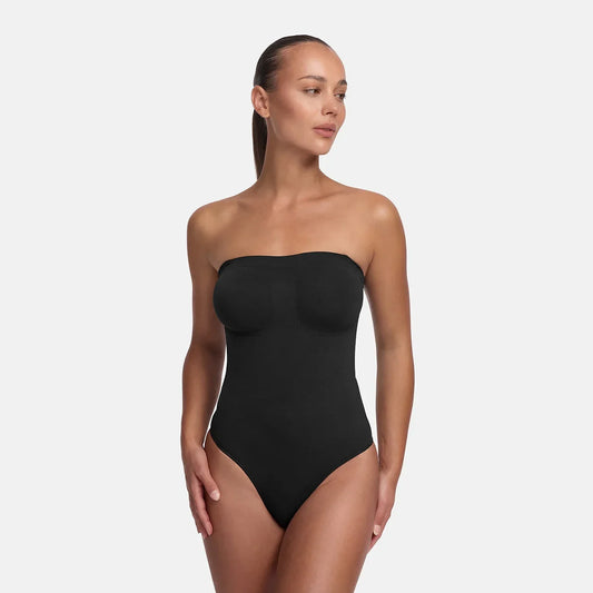 Shapewear bodysuit zonder bandjes met slip