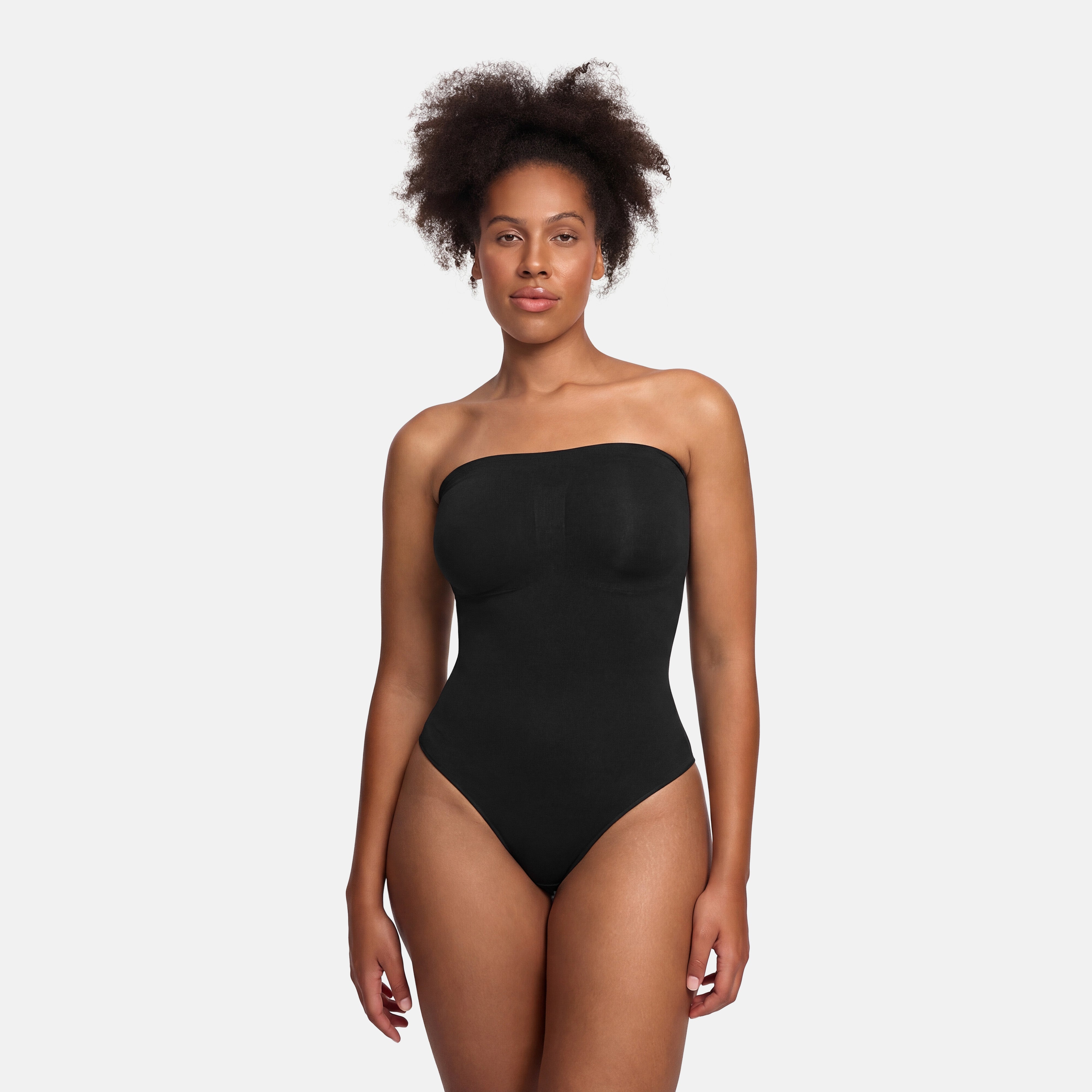 Shapewear bodysuit zonder bandjes met string