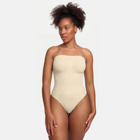 Shapewear bodysuit zonder bandjes met string