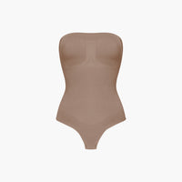 Shapewear bodysuit zonder bandjes met string