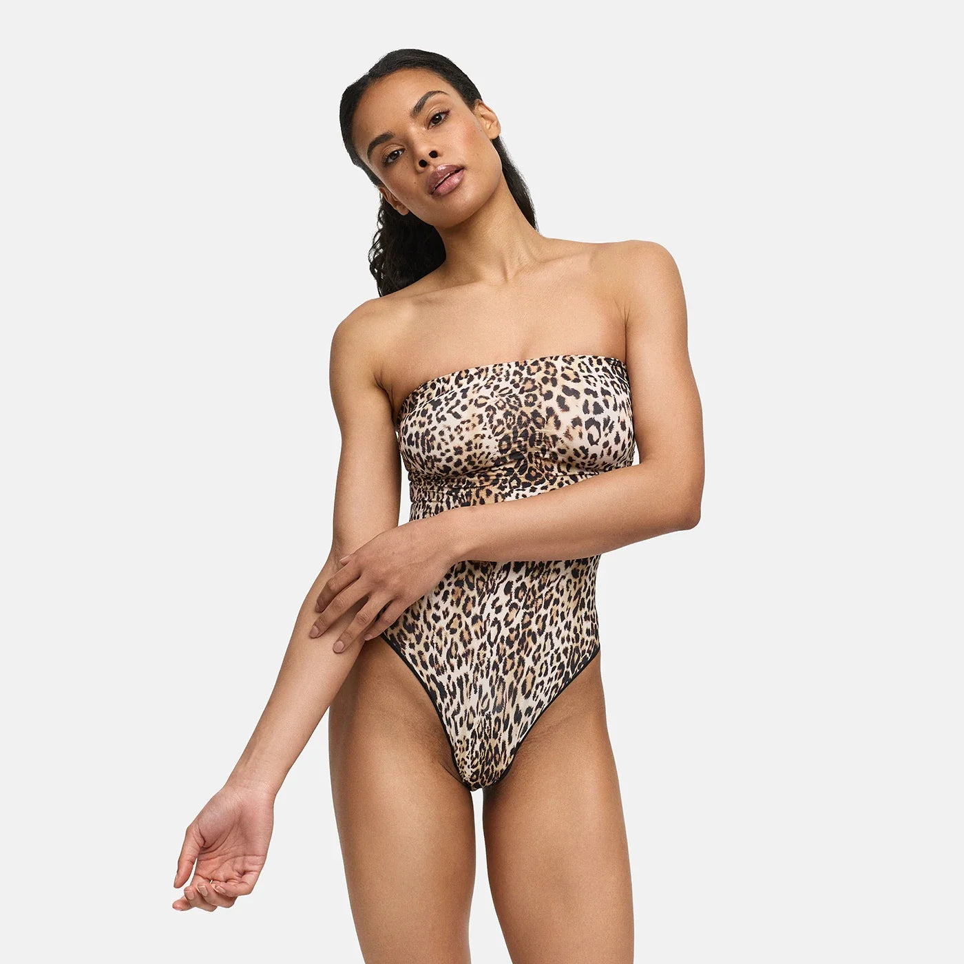 Shapewear bodysuit zonder bandjes met string