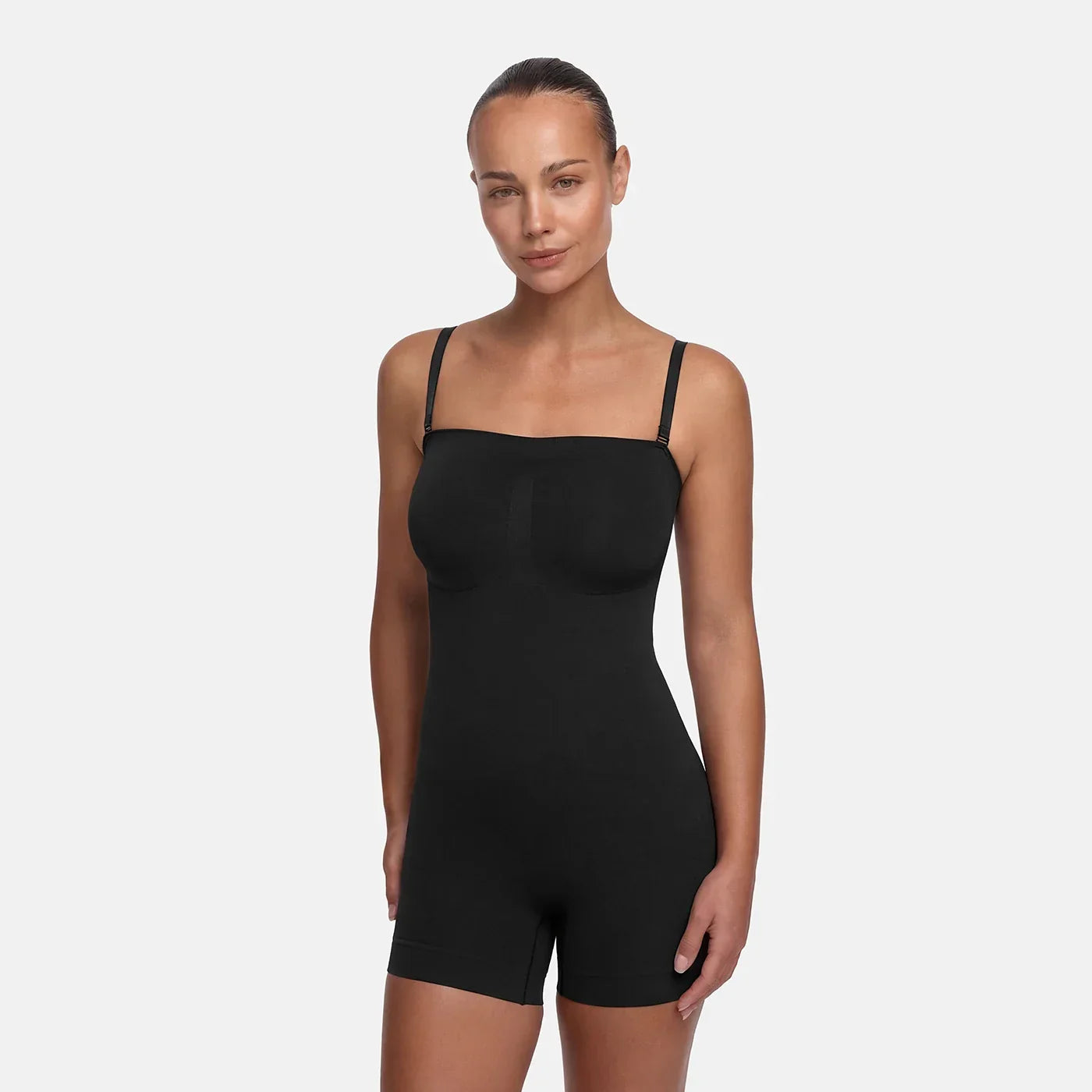 Shapewear bodysuit zonder bandjes met short