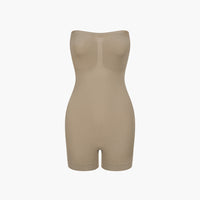 Shapewear bodysuit zonder bandjes met short