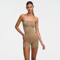 Shapewear bodysuit zonder bandjes met short