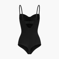Bodysuit met geïntegreerde push-up en string