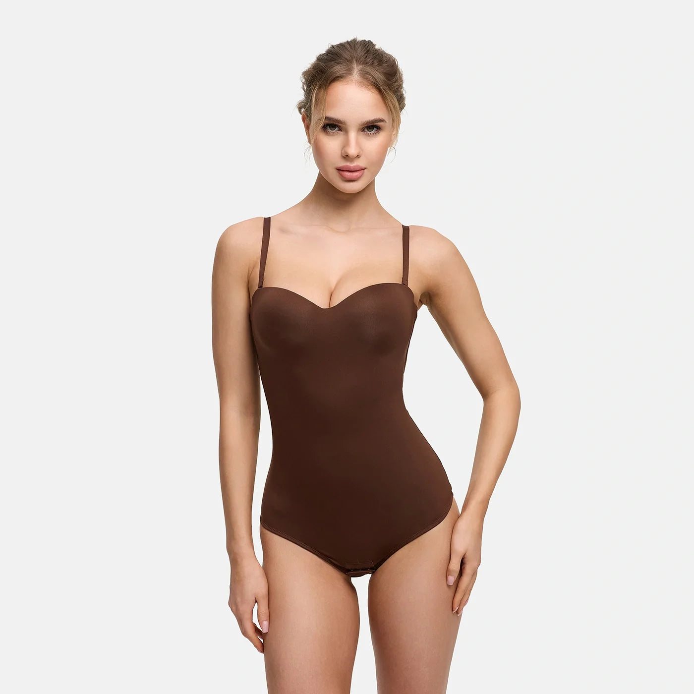 Bodysuit met geïntegreerde push-up en string