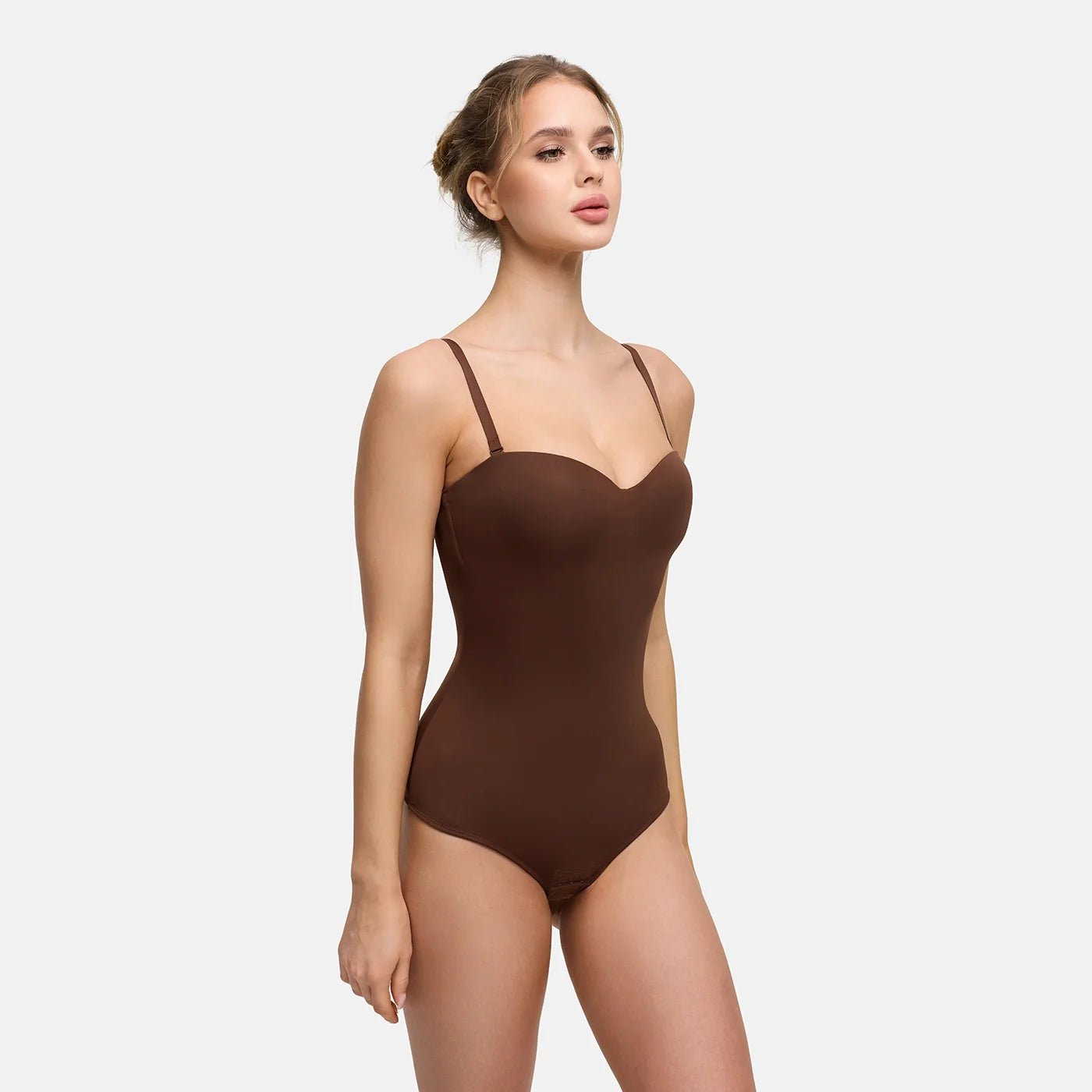 Bodysuit met geïntegreerde push-up en string