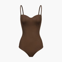 Bodysuit met geïntegreerde push-up en string