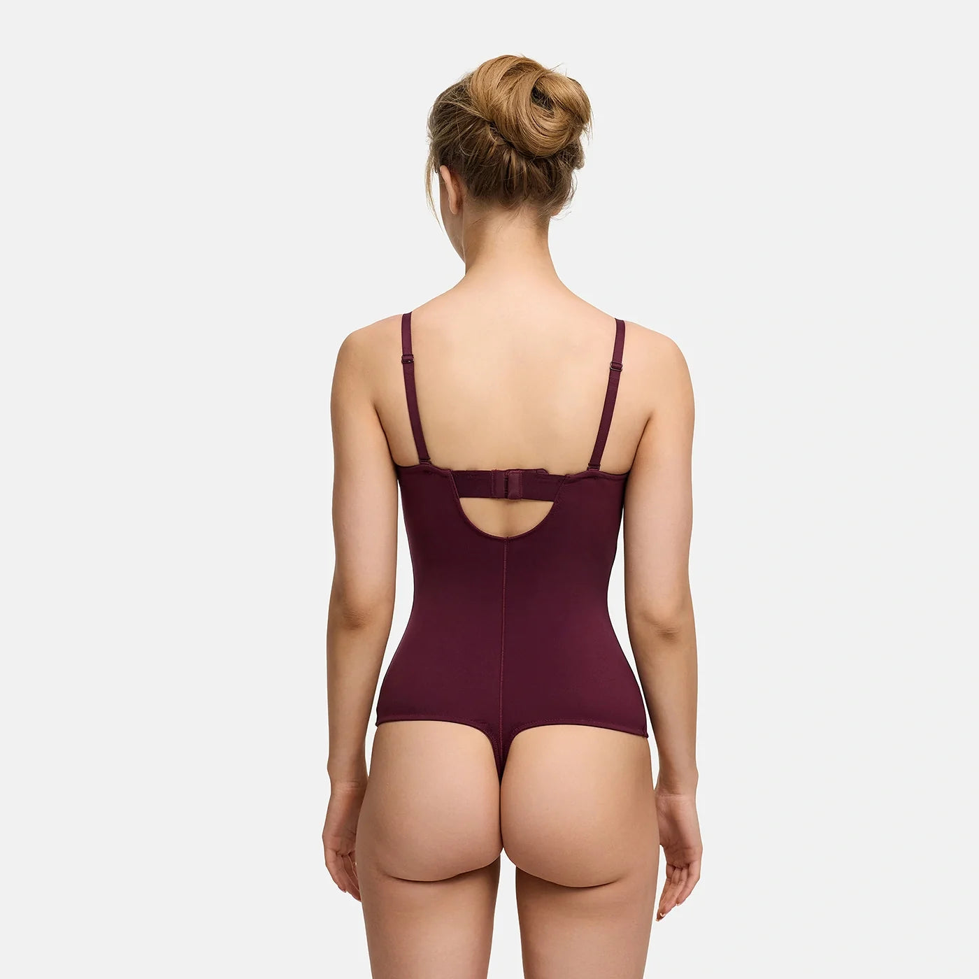 Bodysuit met geïntegreerde push-up en string