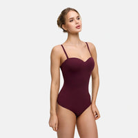 Bodysuit met geïntegreerde push-up en string