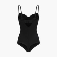 Push-up bodysuit met string en ingewerkte cups