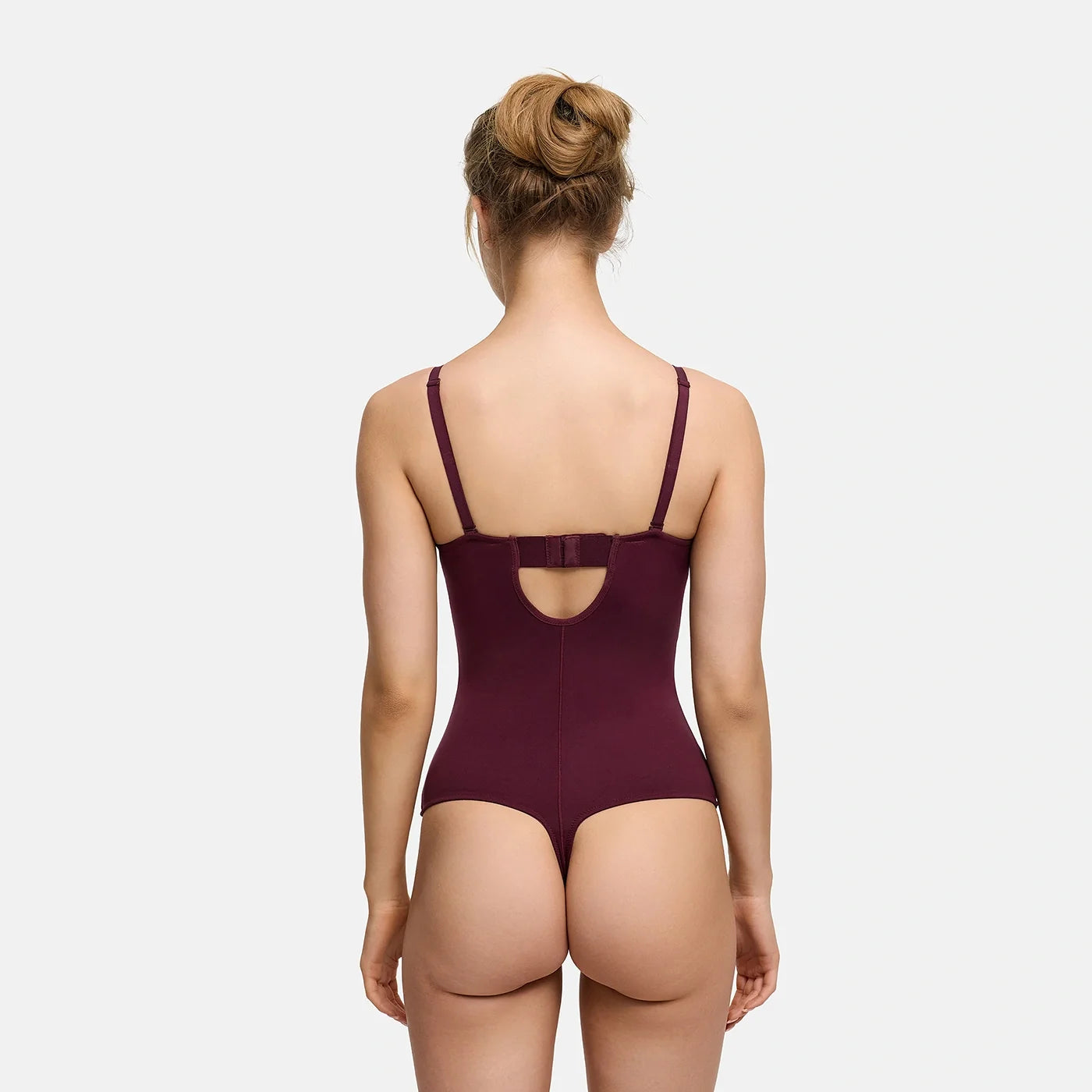 Push-up bodysuit met string en ingewerkte cups