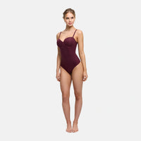 Push-up bodysuit met string en ingewerkte cups