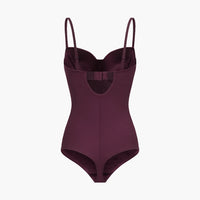 Push-up bodysuit met string en ingewerkte cups