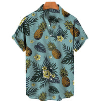 Hawaii overhemd met tropische print – Mateo