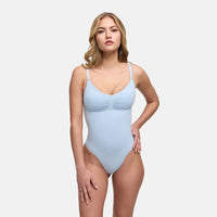 Shapewear bodysuit met beugelloze bh en slip