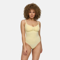 Shapewear bodysuit met beugelloze bh en slip