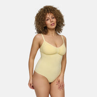 Shapewear bodysuit met beugelloze bh en string