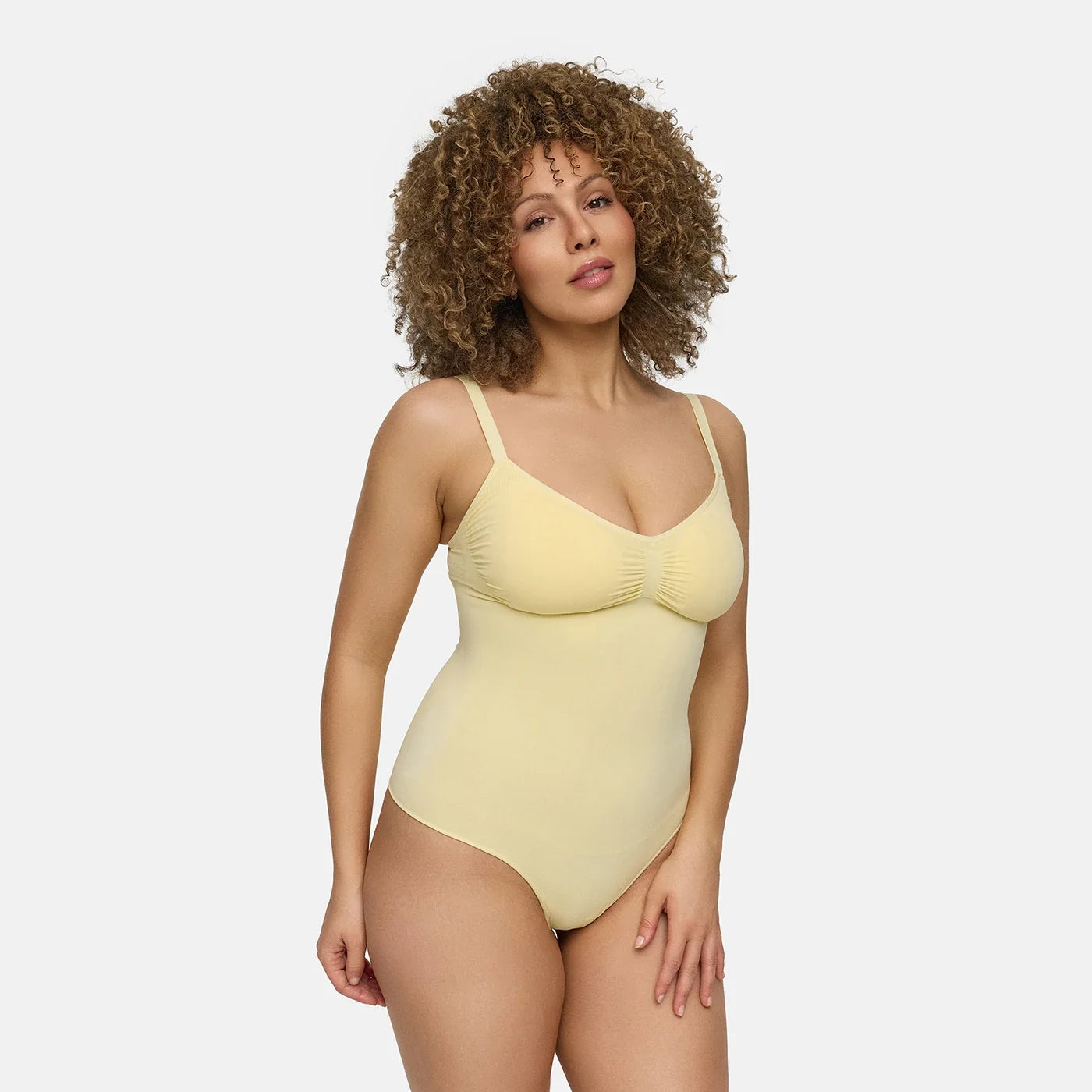 Shapewear bodysuit met beugelloze bh en string
