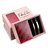 Cadeaudoos met 6 Eeuwige Rozen