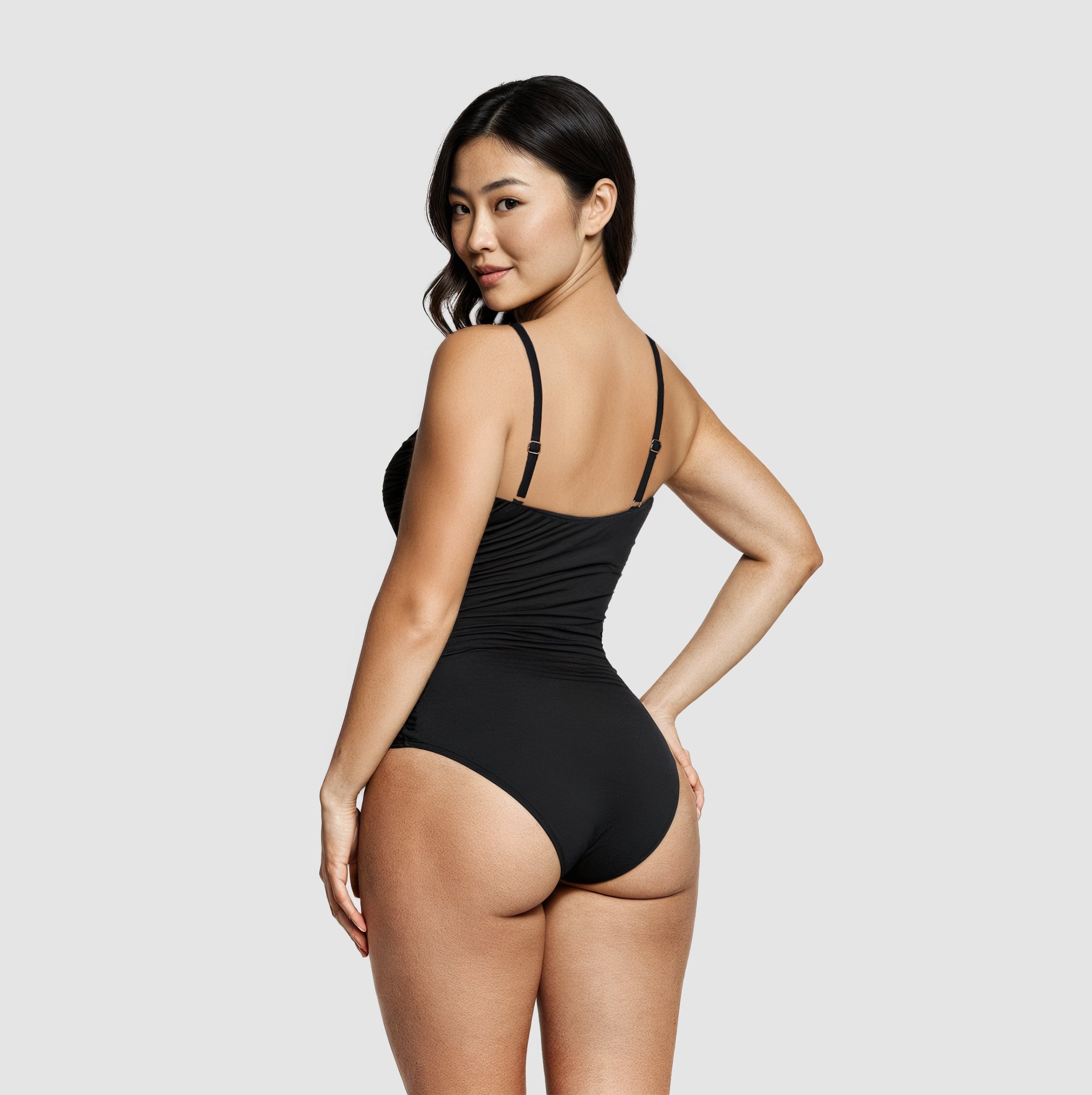 Shaping badpak met drapering