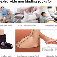 Extra brede sokken bij lymfoedeem – VitalSox