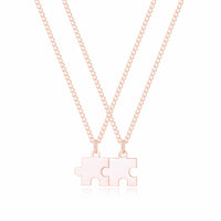 Gepersonaliseerde Puzzelketting voor Koppels