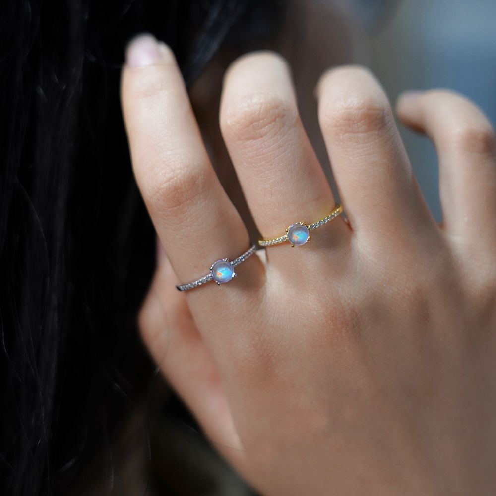 Celeste Ring met Maansteen
