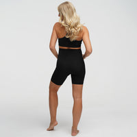 Naadloze positieshort met hoge band